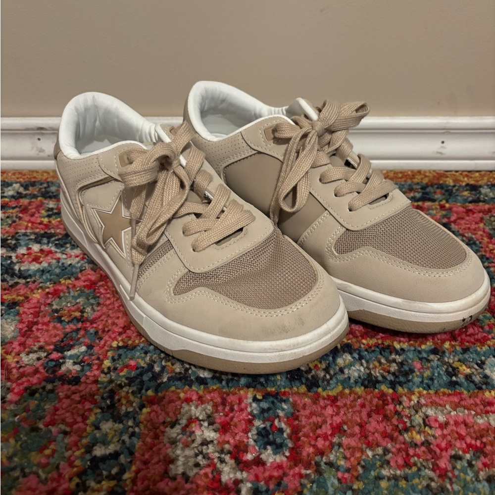 Vintage Havana Beige Star Sneakers